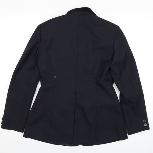 Dublin Girls Blue Jacket Blazer Size 15 Years Button