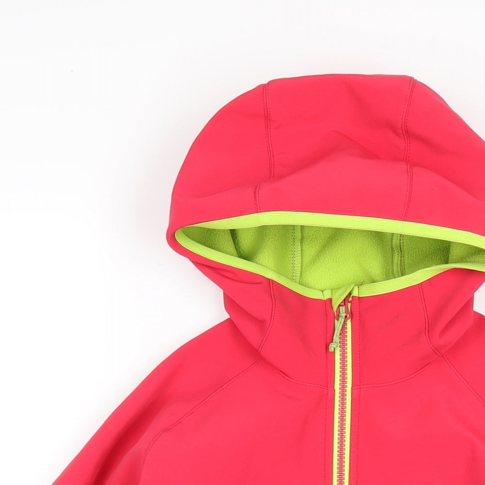 Quechua Girls Pink Jacket Coat Size 14 Years Zip