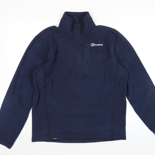 Berghaus Mens Blue Polyester Pullover Sweatshirt Size L