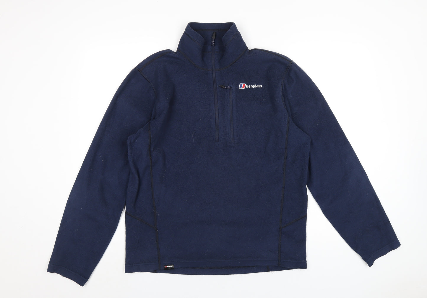 Berghaus Mens Blue Polyester Pullover Sweatshirt Size L