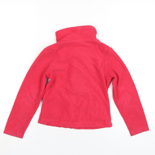 Bench Girls Pink Jacket Size 5-6 Years Zip