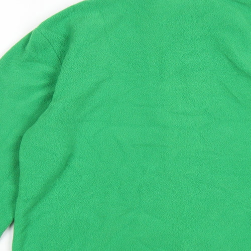 Mountain Warehouse Boys Green Polyester Pullover Sweatshirt Size 11-12 Years Zip