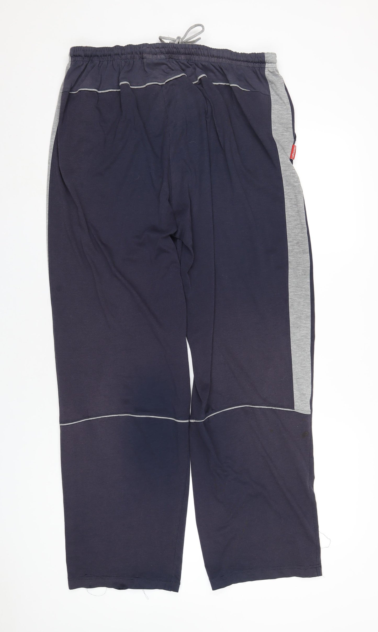 Slazenger Mens Blue Polyester Jogger Trousers Size 3XL L34 in Regular Drawstring