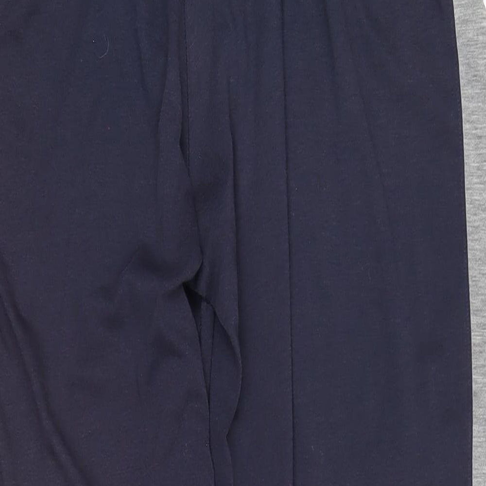 Slazenger Mens Blue Polyester Jogger Trousers Size 3XL L34 in Regular Drawstring