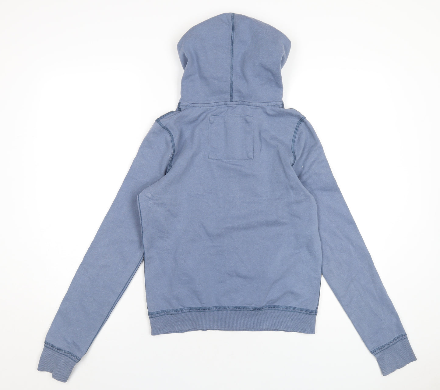 Abercrombie & Fitch Womens Blue Cotton Pullover Hoodie Size M Pullover