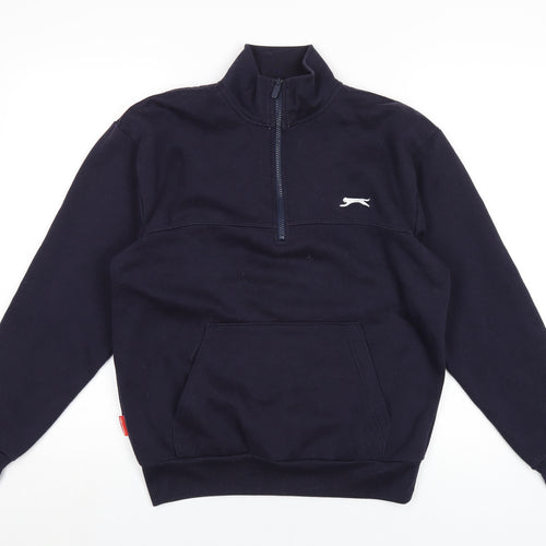 Slazenger Mens Blue Polyester Pullover Sweatshirt Size S