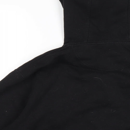 Russell Athletic Womens Black Polyester Full Zip Hoodie Size M Zip