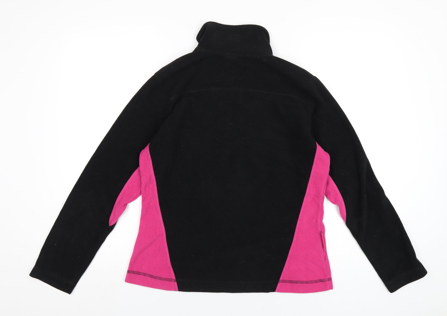 Karrimor Womens Black Polyester Pullover Sweatshirt Size 12 Zip