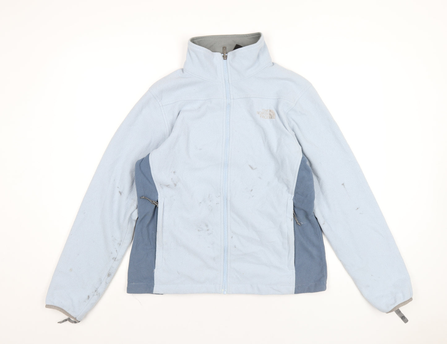 The North Face Womens Blue Jacket Size L Zip