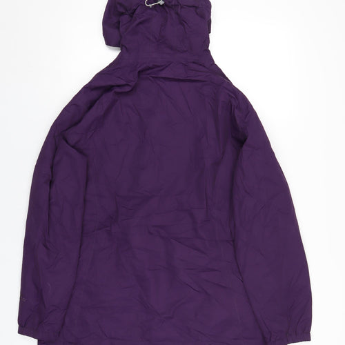 Peter Storm Womens Purple Rain Coat Coat Size 18 Zip