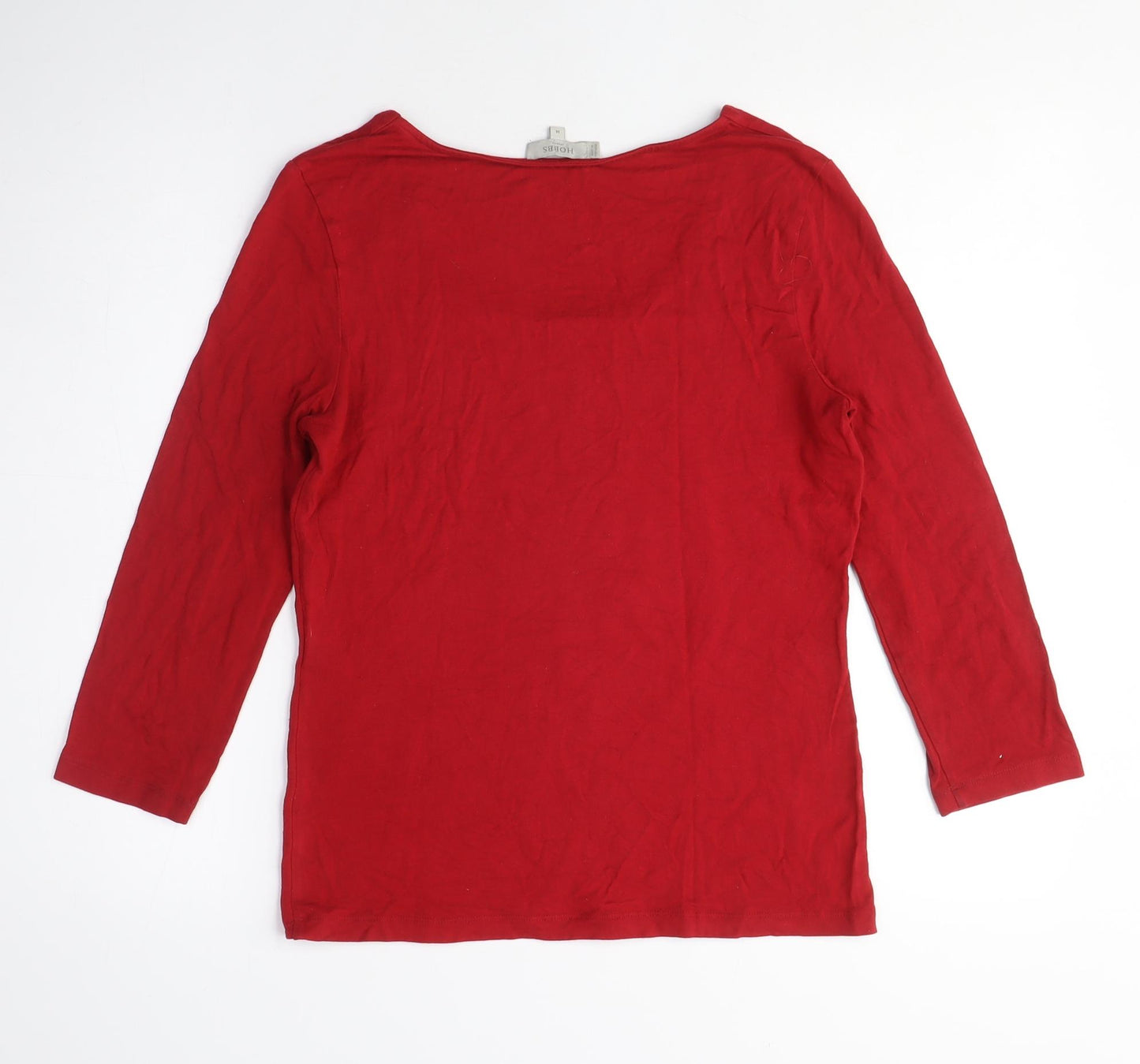 Hobbs Women's Red 3/4 Sleeve T-Shirt, M