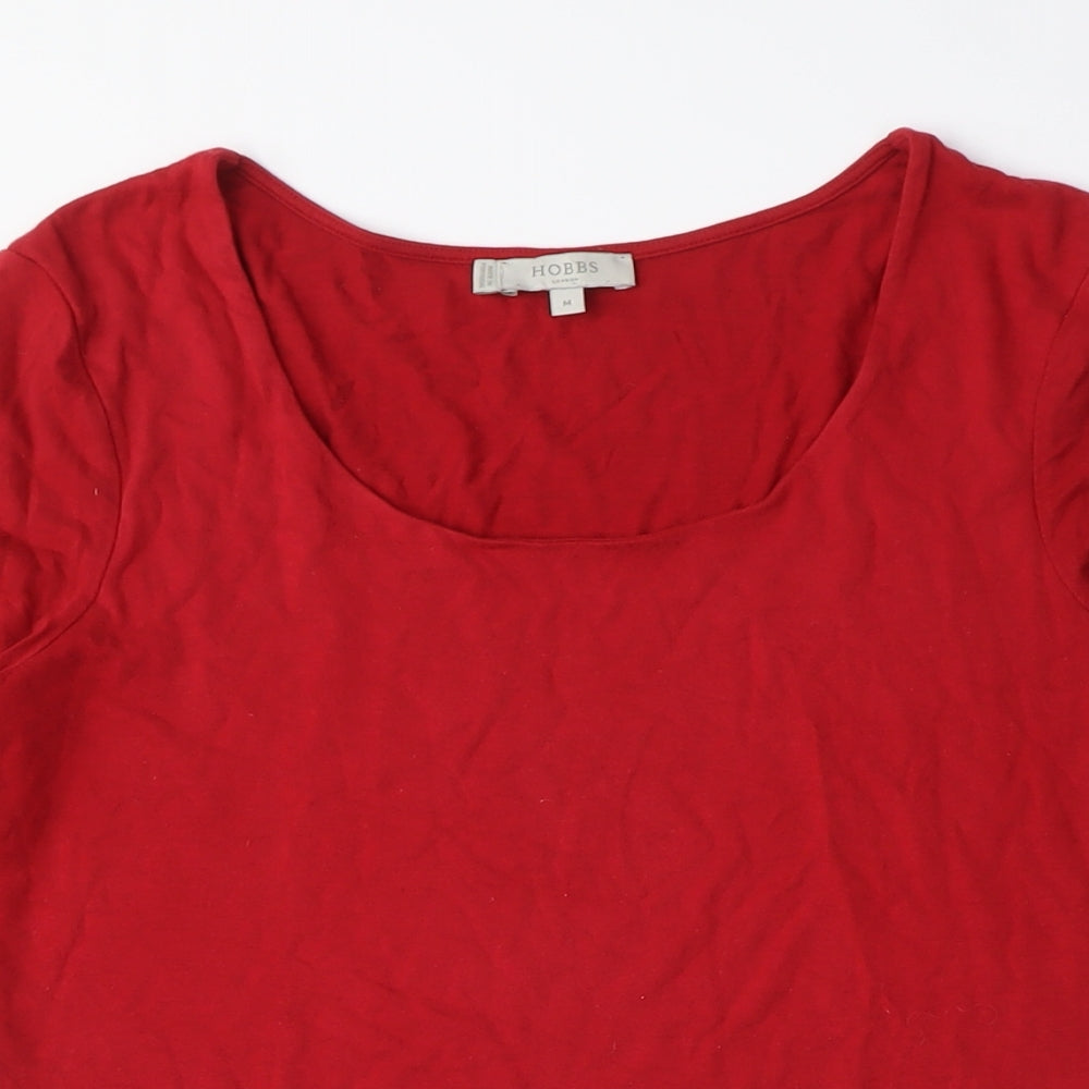 Hobbs Women's Red 3/4 Sleeve T-Shirt, M