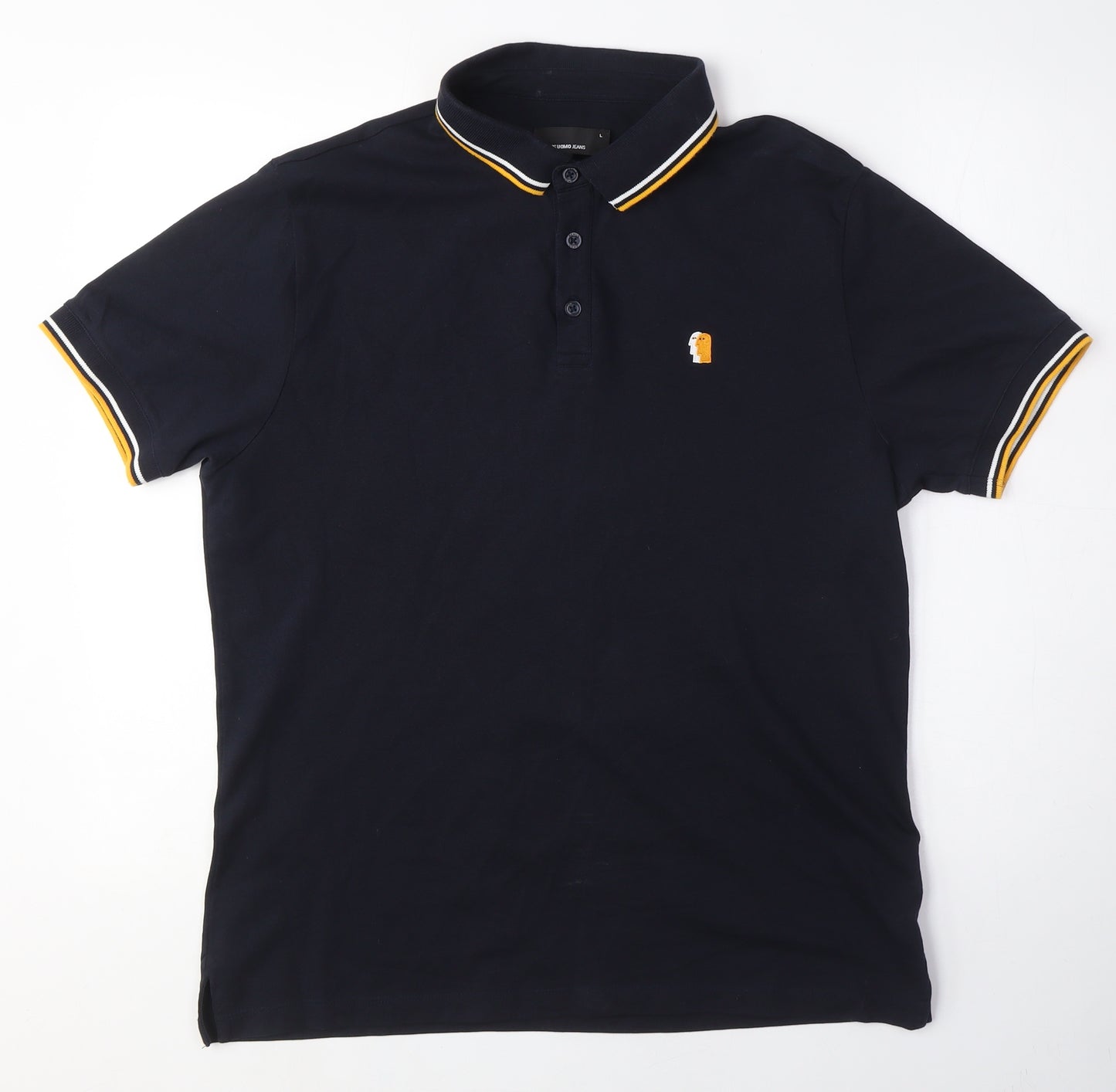 Zadig & Voltaire Men's Black Polo Shirt - Size L