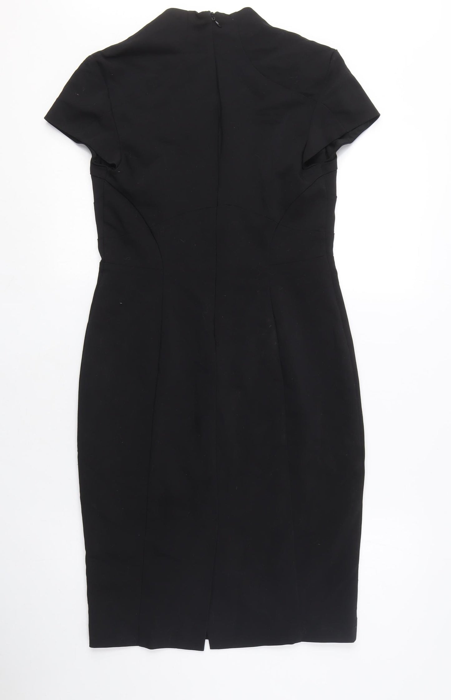 Oasis Women's Black Sheath Dress Size 12