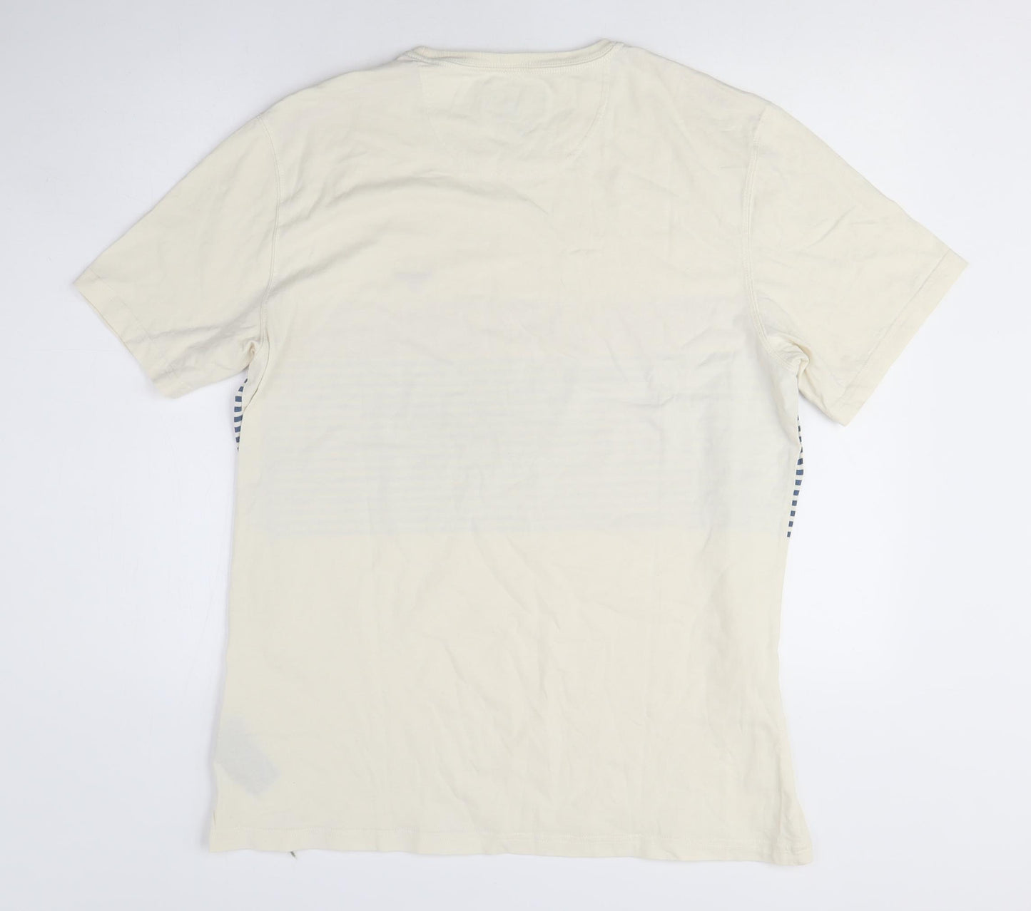 Barbour Men's Ivory Multicoloured L Classic T-Shirt