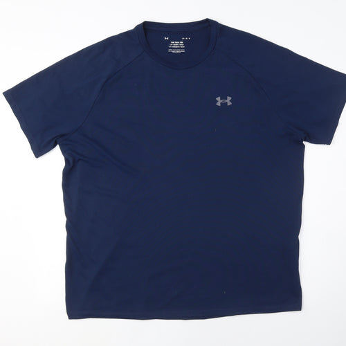 Under Armour Men's Blue L Crew Neck T-Shirt