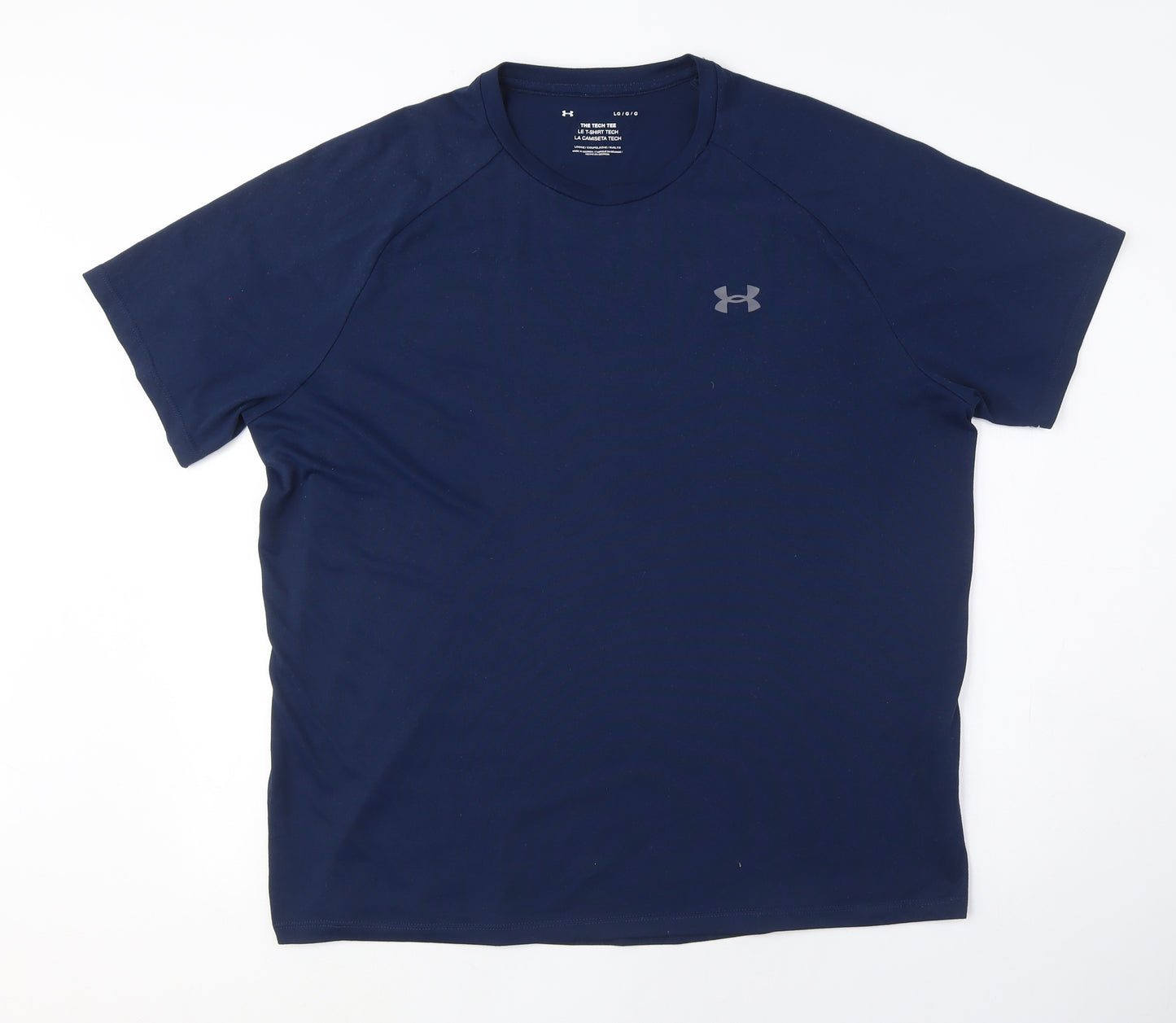 Under Armour Men's Blue L Crew Neck T-Shirt