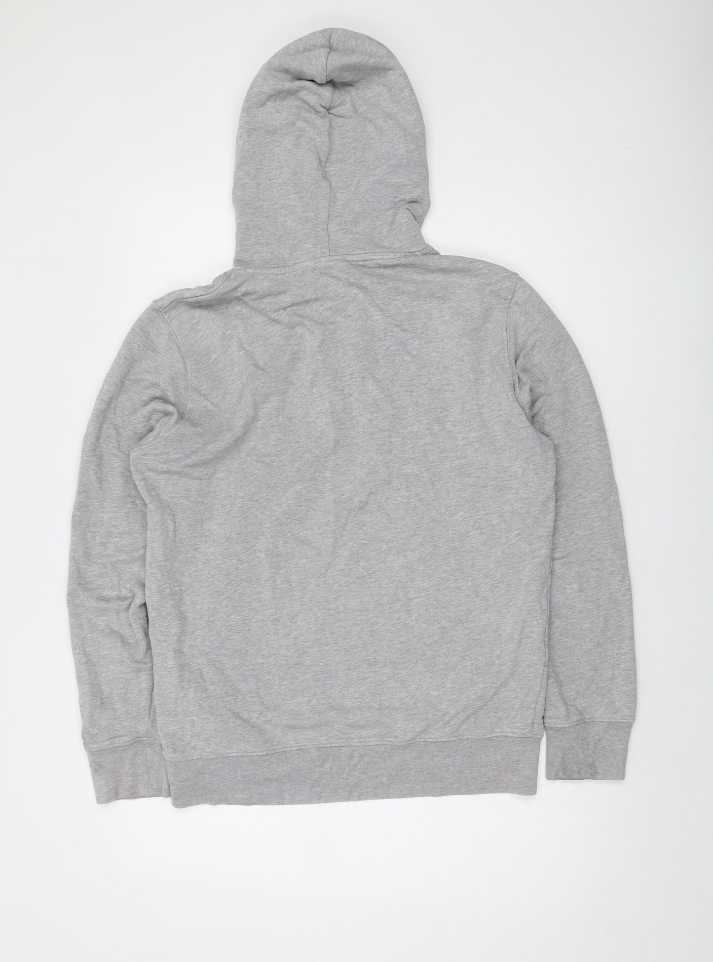 Carhartt Mens Grey Cotton Pullover Hoodie Size M