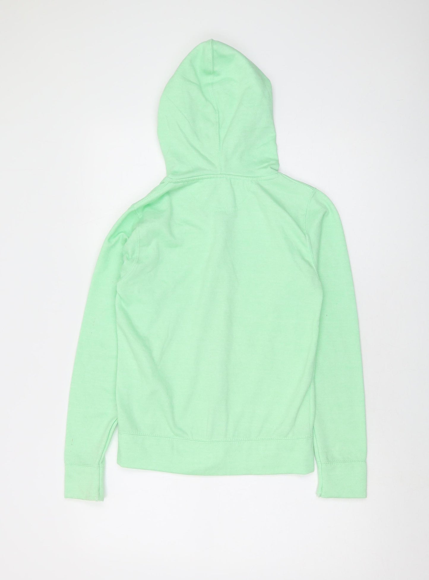 Salt Creek Womens Green Cotton Full Zip Hoodie Size L Zip