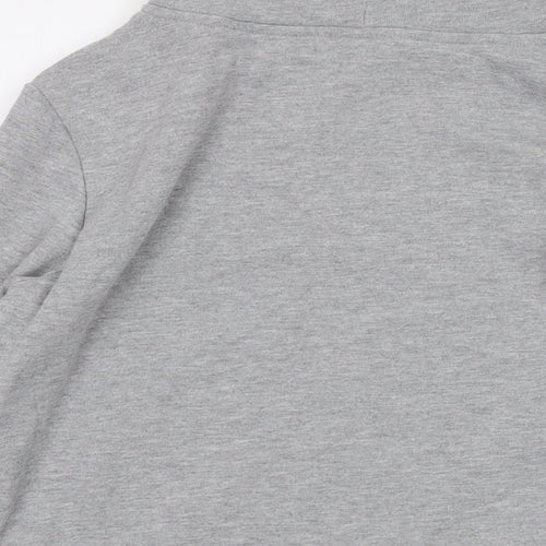 Disney Womens Grey Polyester Pullover Sweatshirt Size 12 Pullover - Mickey Mouse