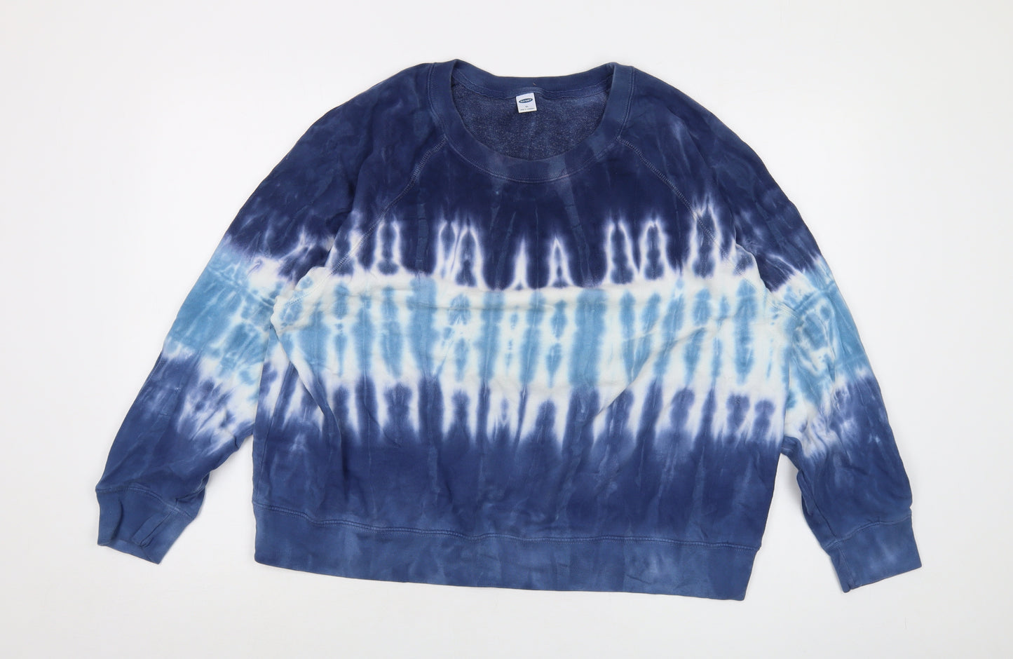 Old Navy Womens Blue Cotton Pullover Sweatshirt Size XL Pullover