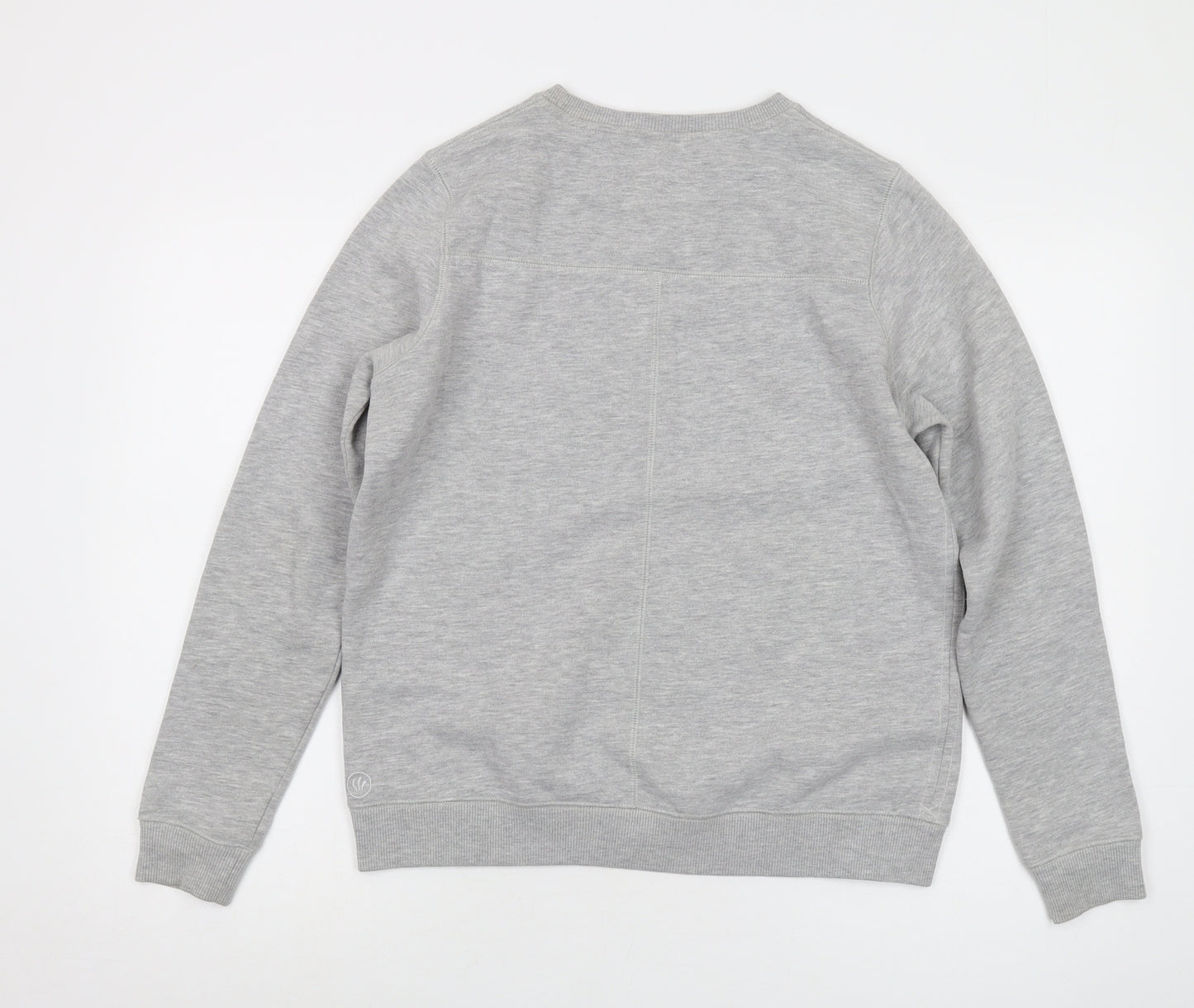 Fat Face Womens Grey Cotton Pullover Sweatshirt Size 12 Pullover