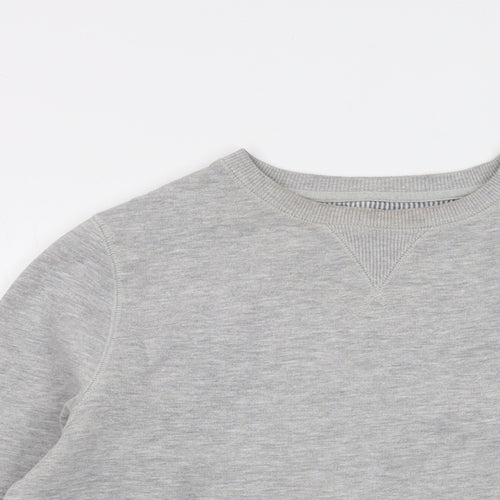 Fat Face Womens Grey Cotton Pullover Sweatshirt Size 12 Pullover