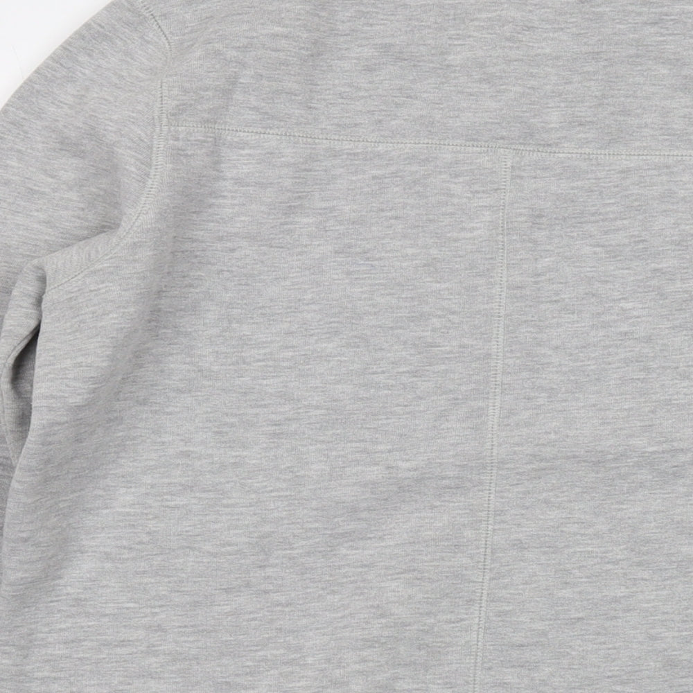 Fat Face Womens Grey Cotton Pullover Sweatshirt Size 12 Pullover