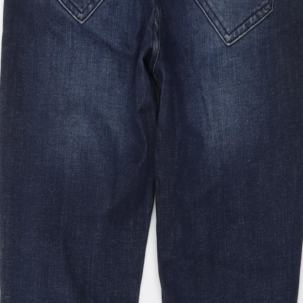 Digbeth Womens Blue Cotton Skinny Jeans Size 28 in L29 in Regular Button