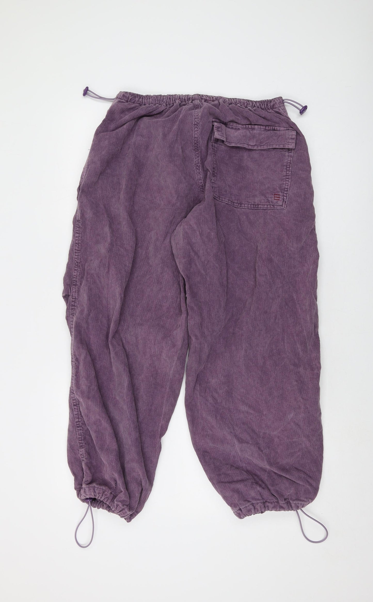 BDG Womens Purple Cotton Trousers Size M L26 in Regular Button