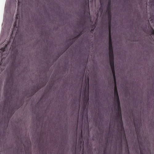 BDG Womens Purple Cotton Trousers Size M L26 in Regular Button