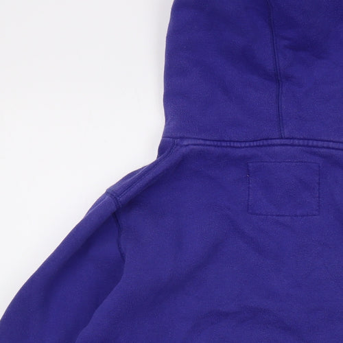 Jack Wills Womens Purple Cotton Pullover Hoodie Size 12 Pullover - Logo