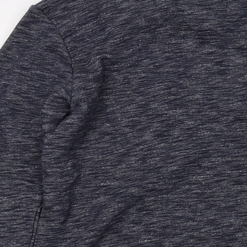 Intense Mens Blue Cotton Pullover Sweatshirt Size S