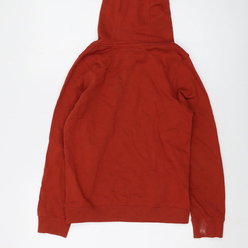 Mountain Warehouse Boys Red Cotton Pullover Hoodie Size 11-12 Years Pullover - Stay wild and explore