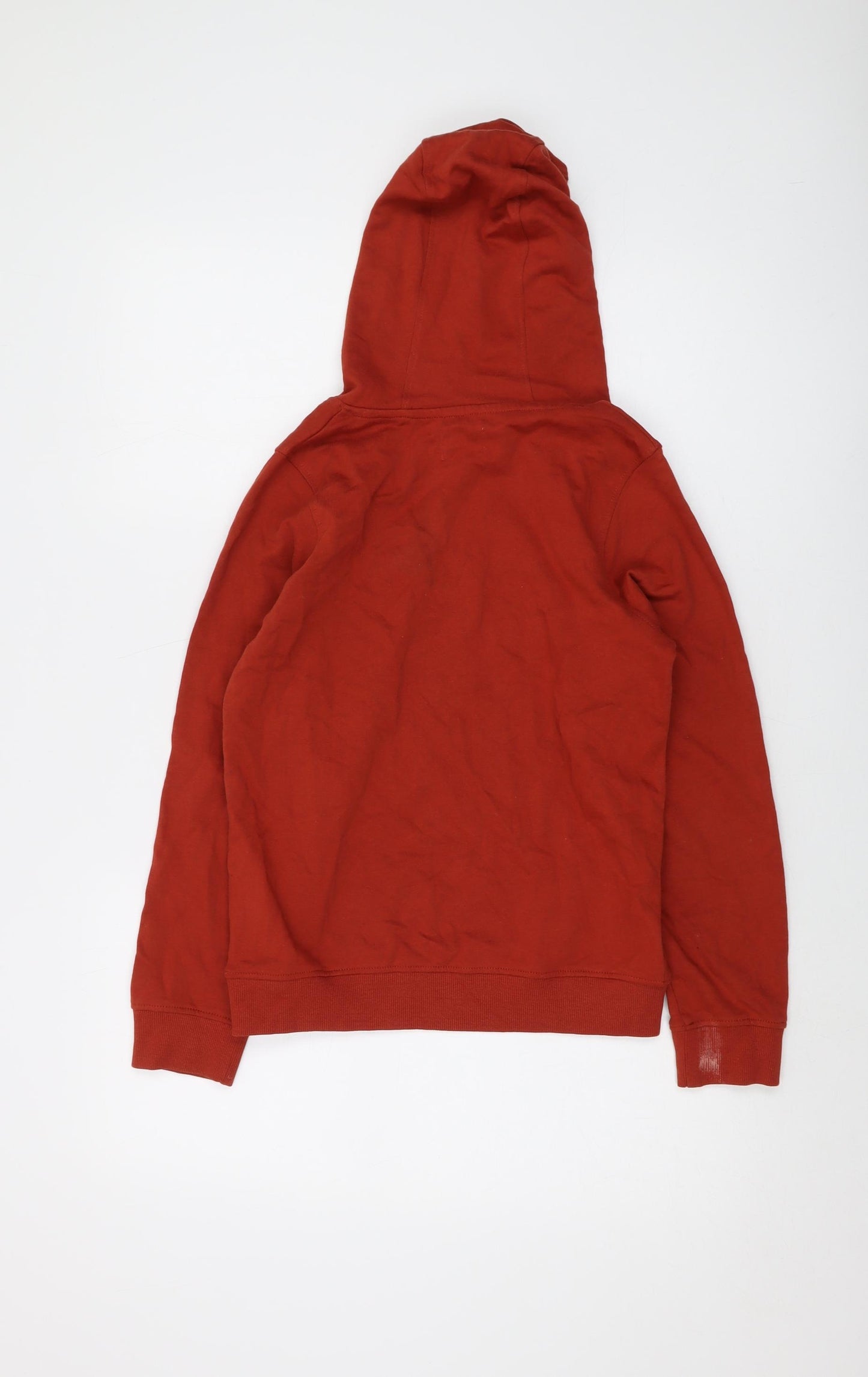 Mountain Warehouse Boys Red Cotton Pullover Hoodie Size 11-12 Years Pullover - Stay wild and explore