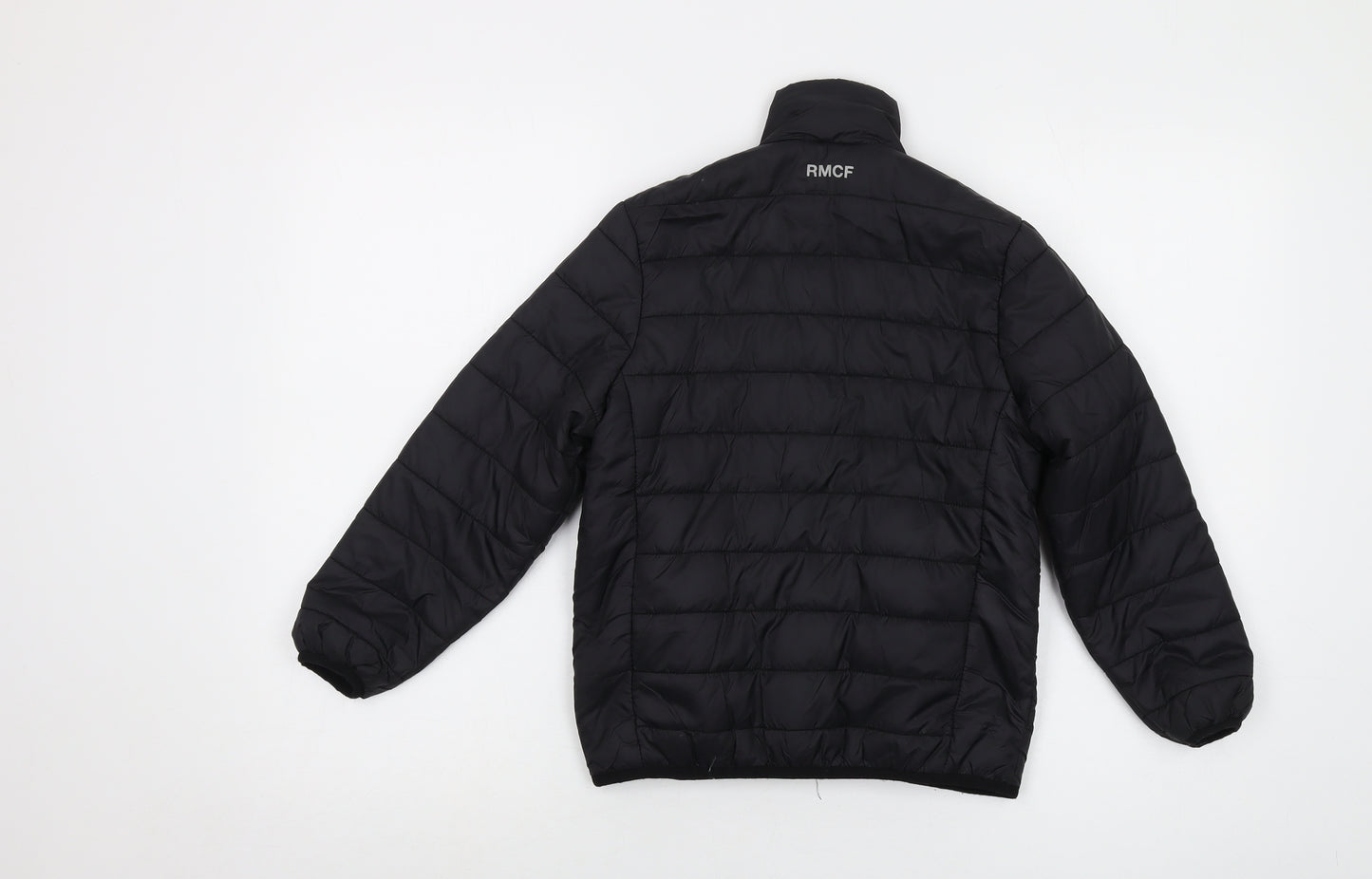 Real Madrid Boys Black Jacket Size 6 Years Zip