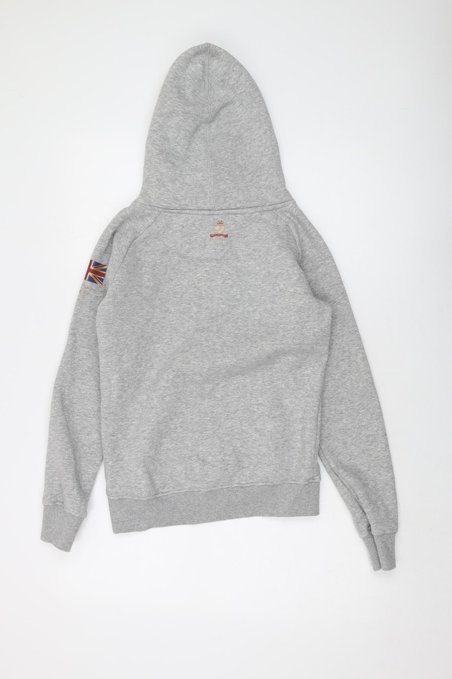 Aubrion Boys Grey Cotton Pullover Hoodie Size 13 Years Pullover