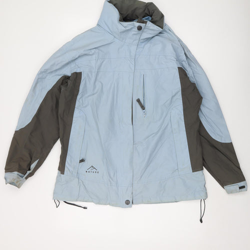 Nature Mens Blue Jacket Size M Zip