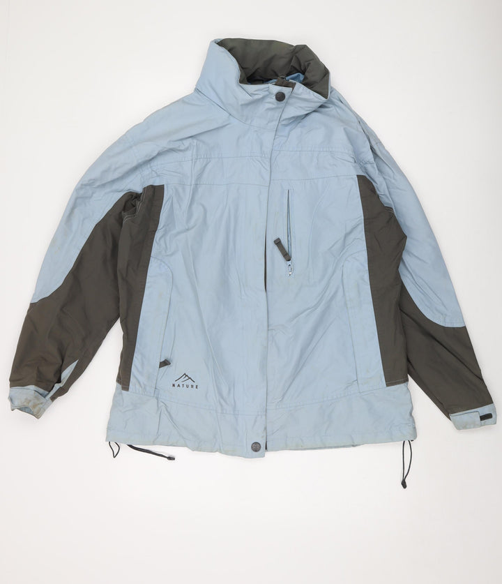 Nature Mens Blue Jacket Size M Zip