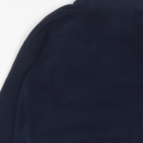 GOODMOVE Girls Blue Jacket Size 8-9 Years Zip