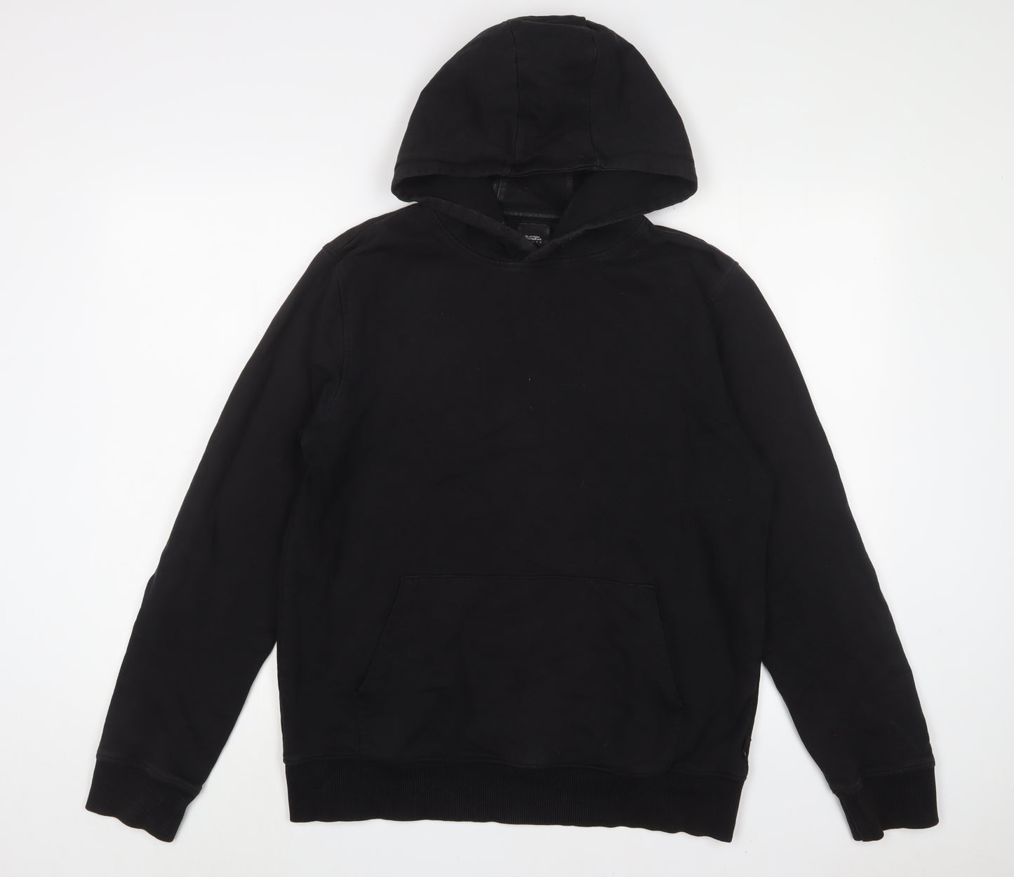 Burton Mens Black Cotton Pullover Hoodie Size M