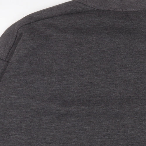 New Look Womens Grey Polyester Pullover Sweatshirt Size 12 Pullover