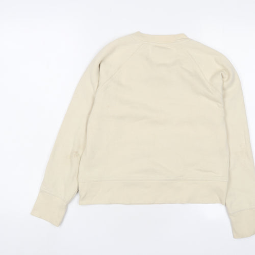 The Varsity Shop Womens Beige Cotton Pullover Sweatshirt Size S Pullover - Oxford University