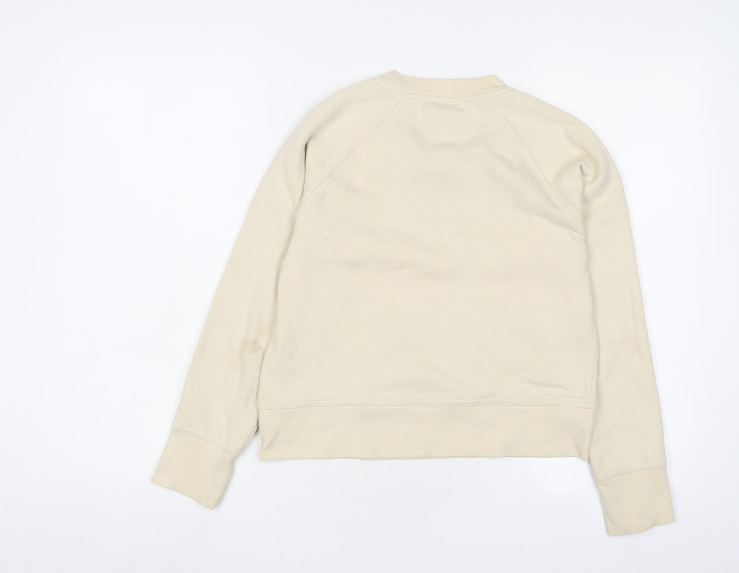 The Varsity Shop Womens Beige Cotton Pullover Sweatshirt Size S Pullover - Oxford University