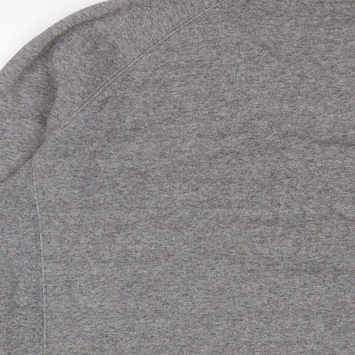 Levi's Mens Grey Cotton Pullover Sweatshirt Size M - Logo, Embroidered