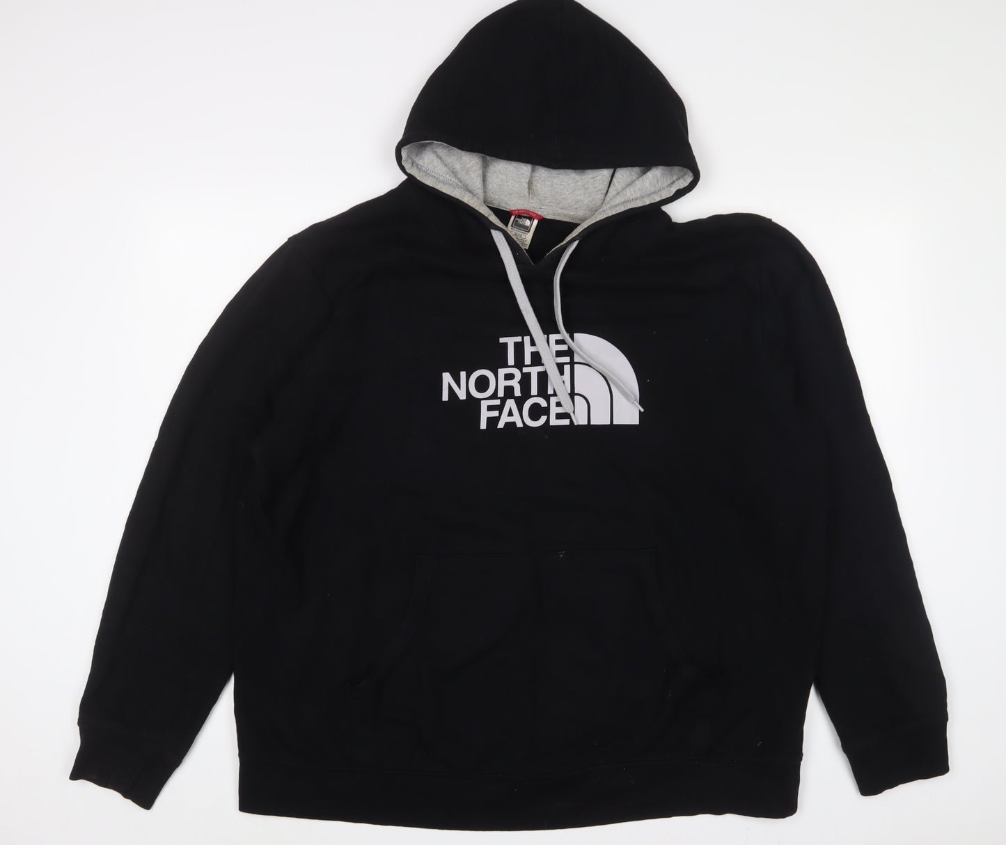 The North Face Mens Black Cotton Pullover Hoodie Size XL - Logo