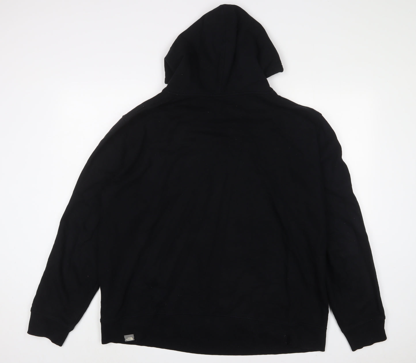 The North Face Mens Black Cotton Pullover Hoodie Size XL - Logo