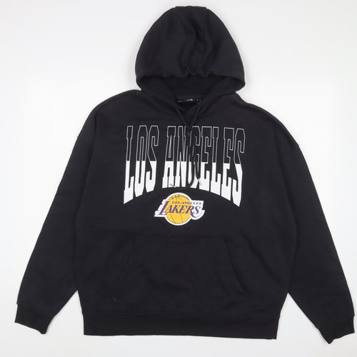 NBA Womens Grey Cotton Pullover Hoodie Size S Pullover - Los Angeles Lakers