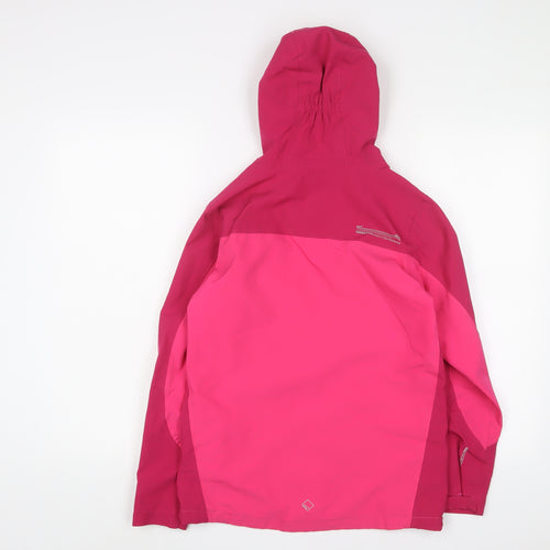 Regatta Girls Pink Jacket Coat Size 11-12 Years Zip - Logo