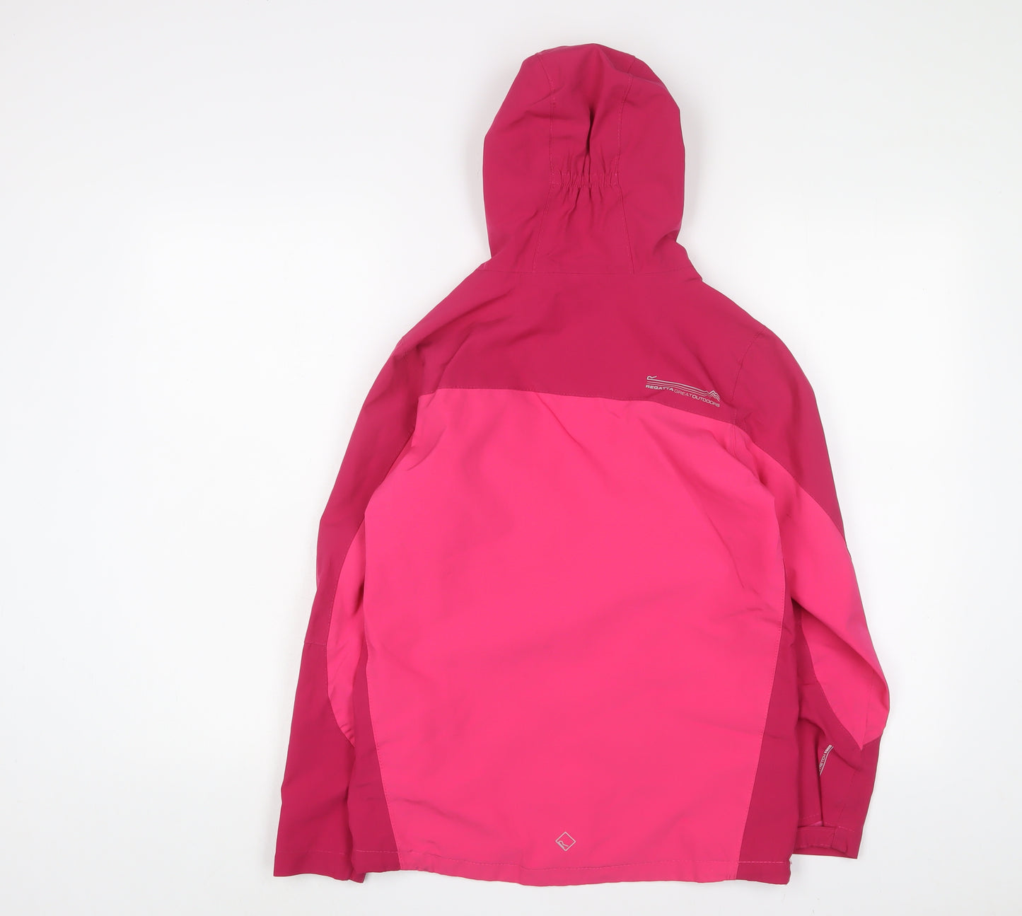 Regatta Girls Pink Jacket Coat Size 11-12 Years Zip - Logo